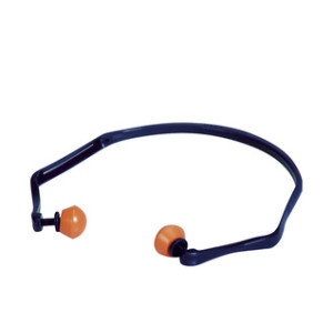 3M beugel gehoorbescherming 1310, blauw/oranje, vervangbare oordoppen