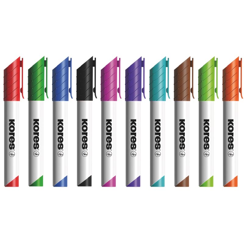 Kores marqueur whiteboard K MARKER, pointe ronde, violet, 3,0 mm