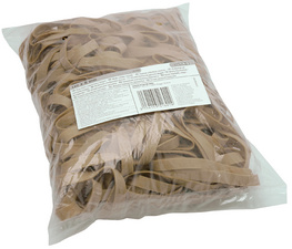 Maped elastiekjes naturel, 90 × 6 mm, grootverpakking, 1000 g