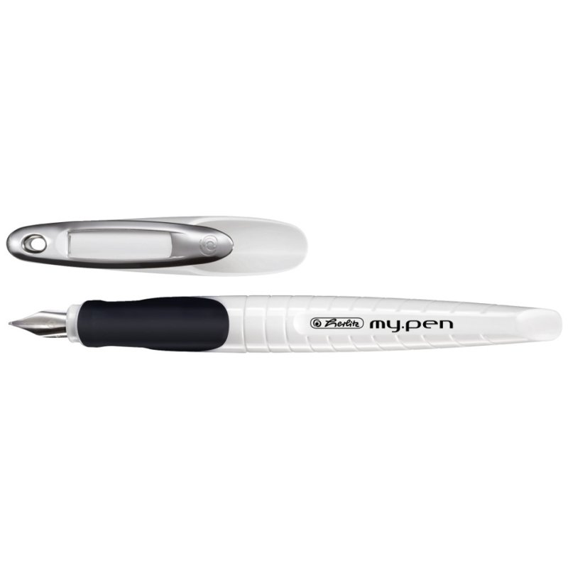 herlitz stylo my.pen, épaisseur de pointe M, lilas/vert menthe