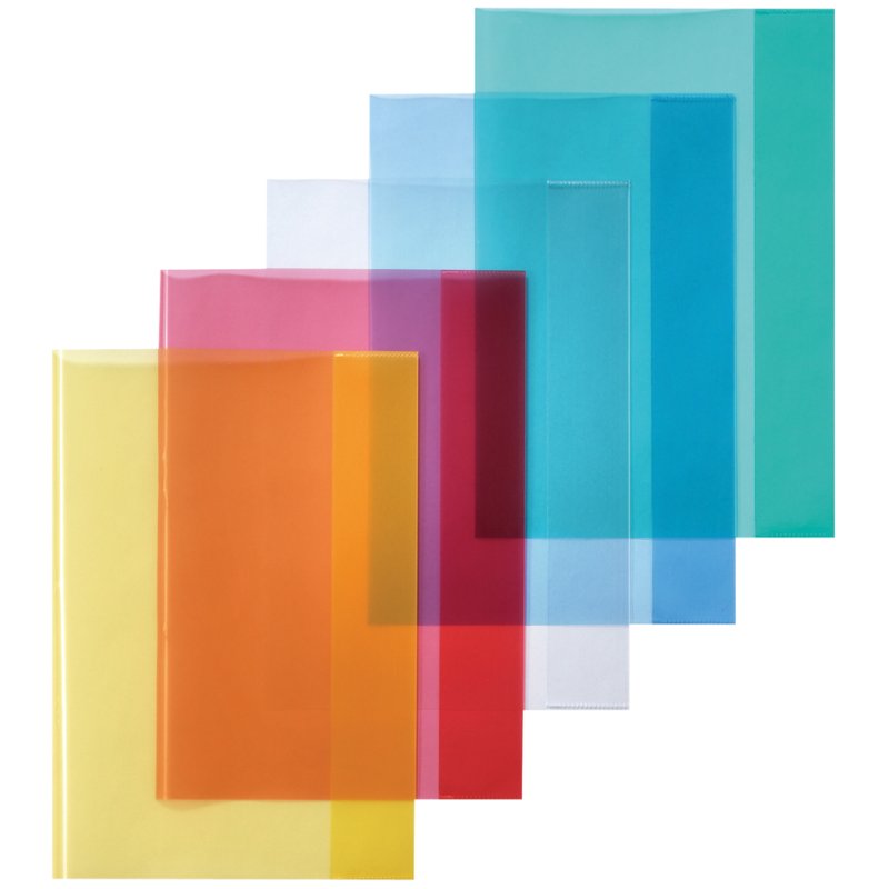 herlitz chemises A4, jaune transparent, 25 pièces