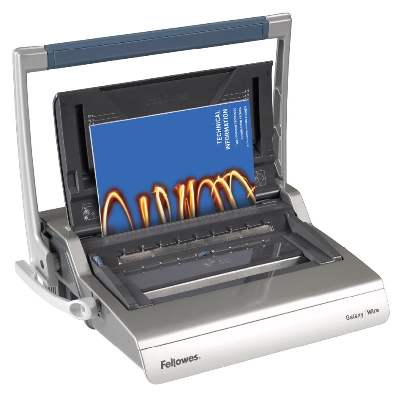 Fellowes Galaxy Wire binding machine, A4, silver, 20 sheets