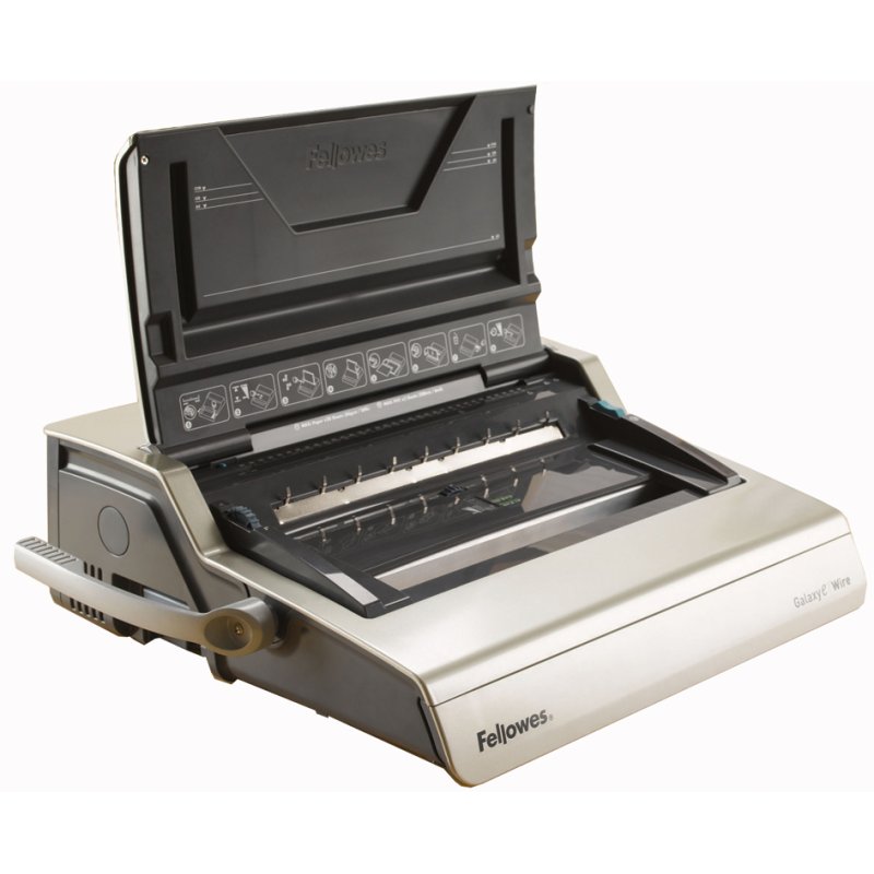 Fellowes machine à relier spirale Galaxy E Wire, argent, jusqu'à A4, 20 feuilles