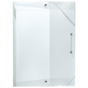 herlitz documentenbox A4, doorzichtig PP-kunststof, 40 mm rugbreedte