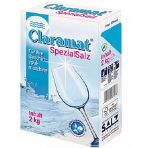 Claramat vaatwasserzout, grofkorrelig, 2 kg