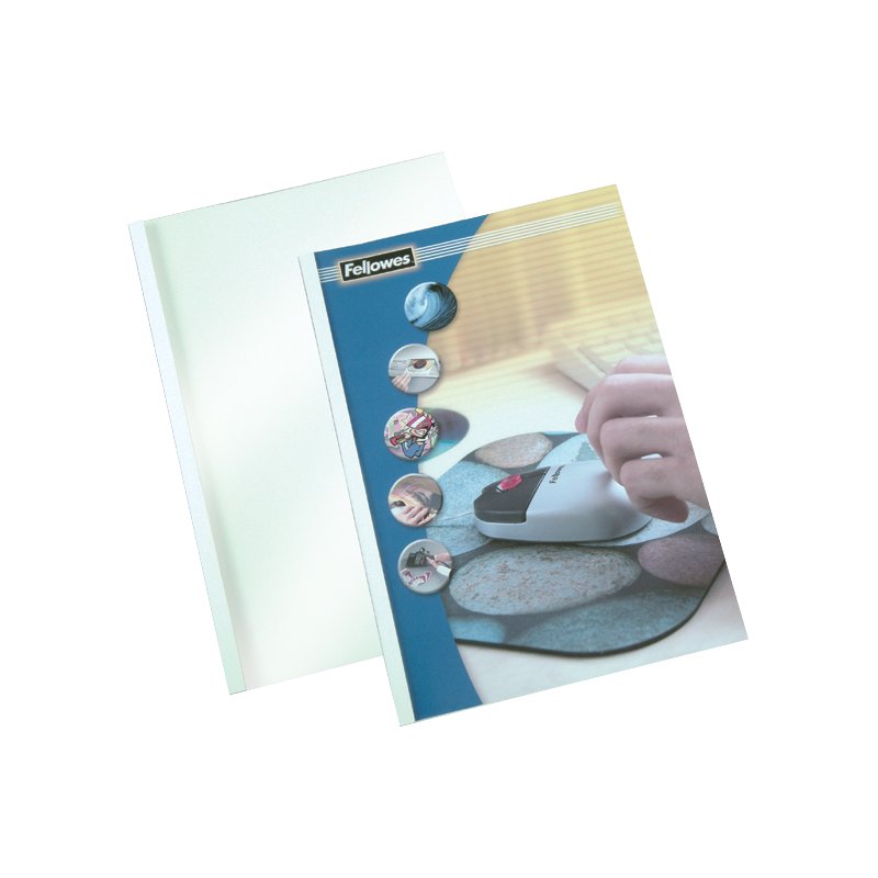 Fellowes chemises de reliure thermique Cover 3,0, DIN A4, blanc, 20 pièces