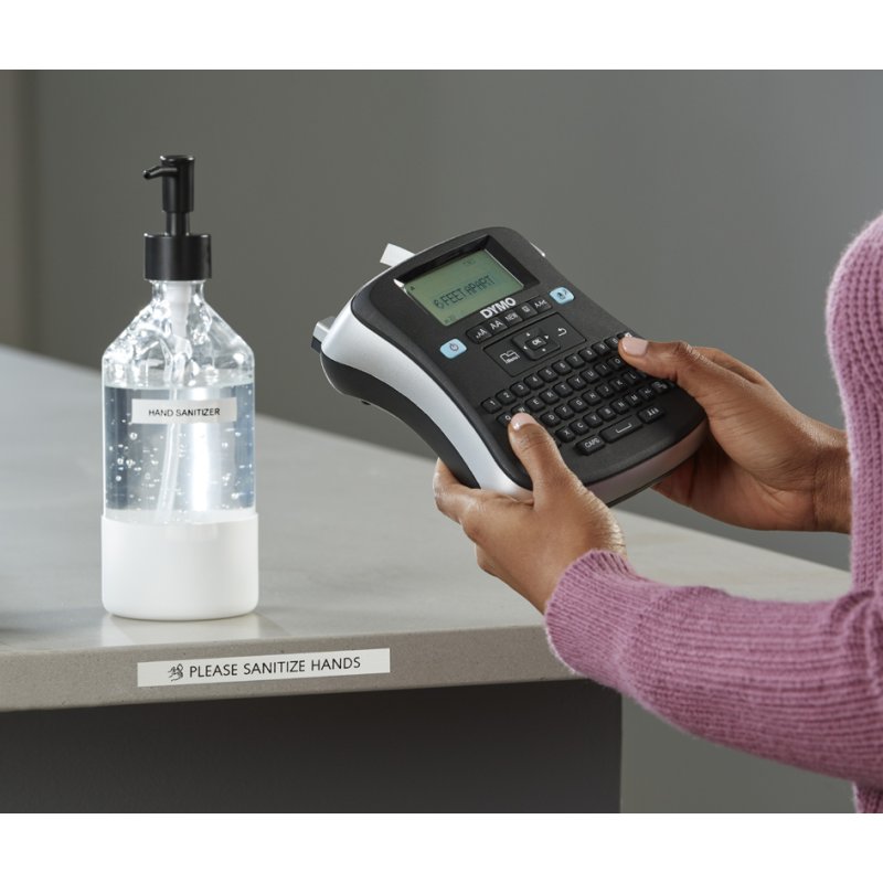 Dymo labelprinter LabelManager 210D+, tafelmodel, D1-banden 6-12 mm