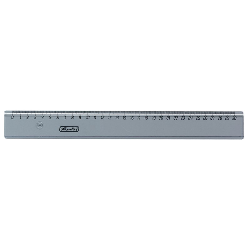 herlitz règle plate, 160 mm, transparent