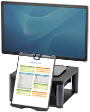 Fellowes monitorstandaard Premium Plus, 21 inch, zwart, 36 kg draagkracht