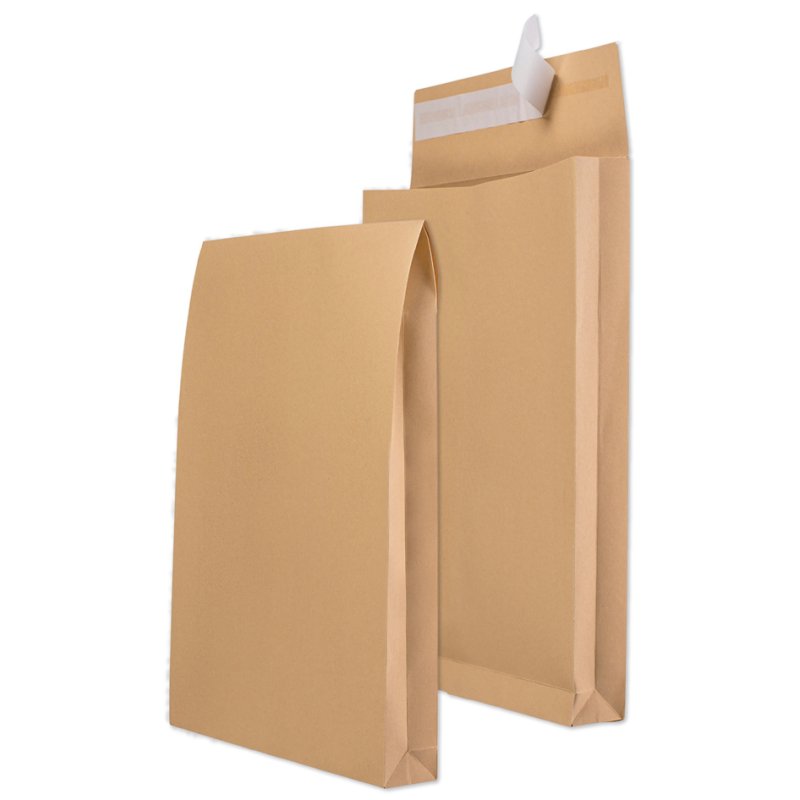 MAILmedia enveloppe pliée B4, sans fenêtre, blanc, 100 pièces