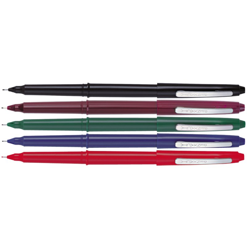 Penxacta fineliner, 0,5 mm, vert, clip métallique