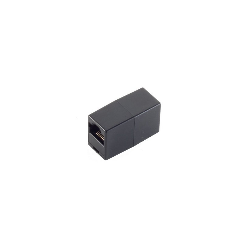 shiverpeaks basic connection cable Cat. 6, RJ45 coupling, black, unshielded