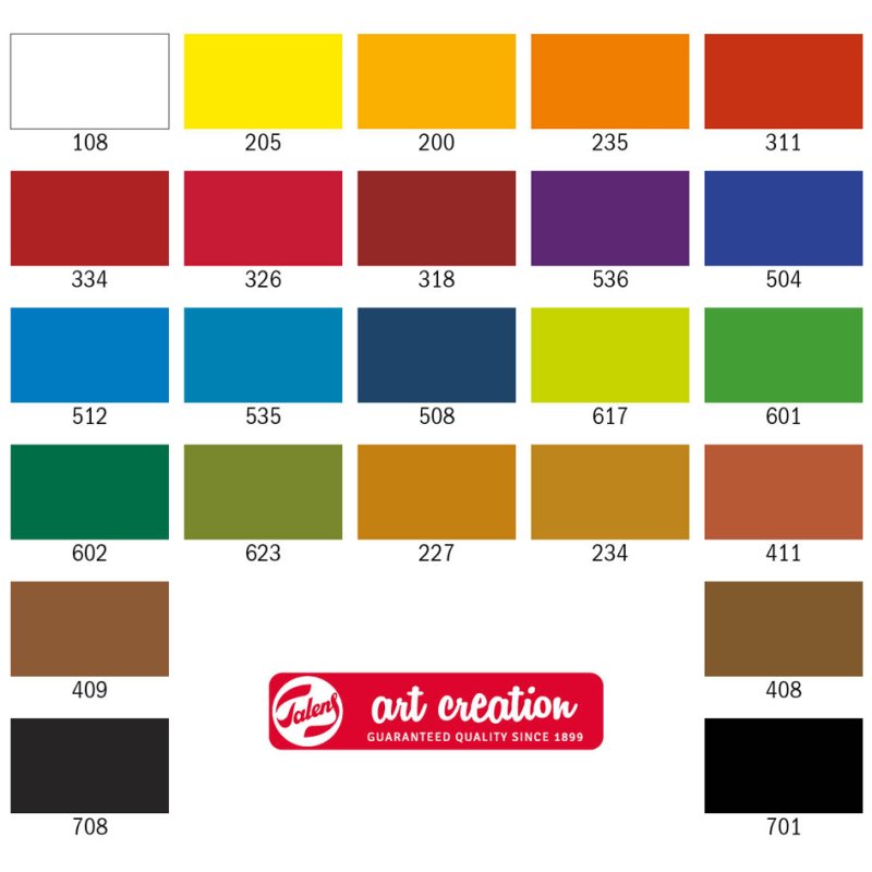 Royal Talens watercolour paint ArtCreation, 24 tubes, 12 ml, transparent