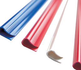 Fellowes klemschienen Relido, A4, blauw, 3-6 mm vulhoogte, 50 stuks