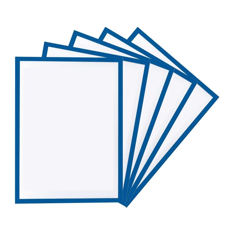 magnetoplan magneetvenster A4, zwart, 5 stuks