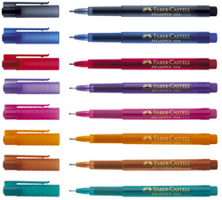 Faber-Castell fineliner BROADPEN, blauw, 0,8 mm, documentecht