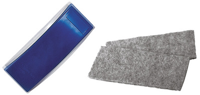 magnetoplan reservevilt voor bordenwisser, magnetisch, 12 stuks