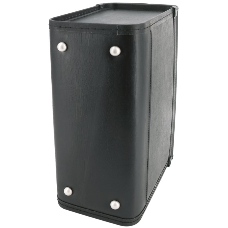 Alassio mallette pilote GENOVA, cuir synthétique, noir, 45×20×34 cm