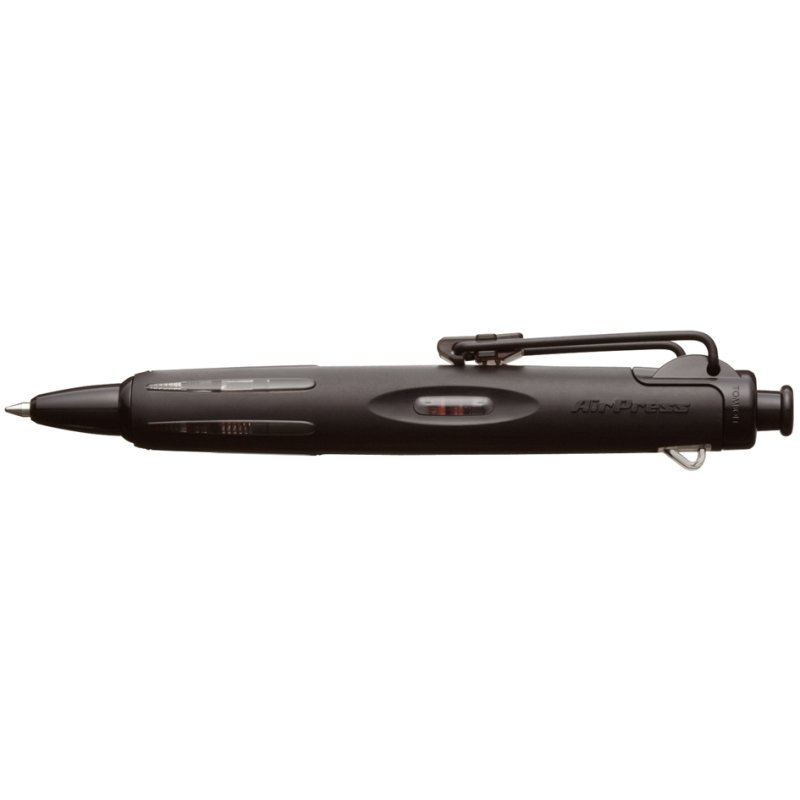 TOMBOW AirPress Pen drukbalpen, perslucht technologie, transparant, zwart