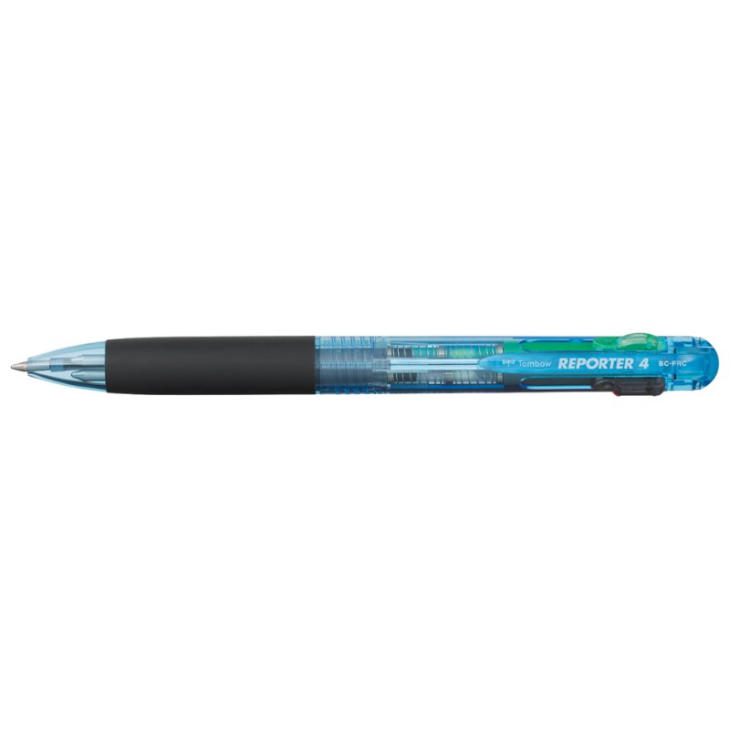 TOMBOW Reporter 4 drukbalpen, vierkleurig, zwart-blauw-rood-groen, 0,7 mm