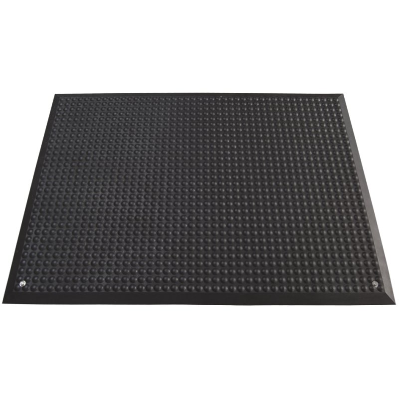 Miltex tapis de travail yoga ergonomique combinaison, noir, 650 × 950 mm