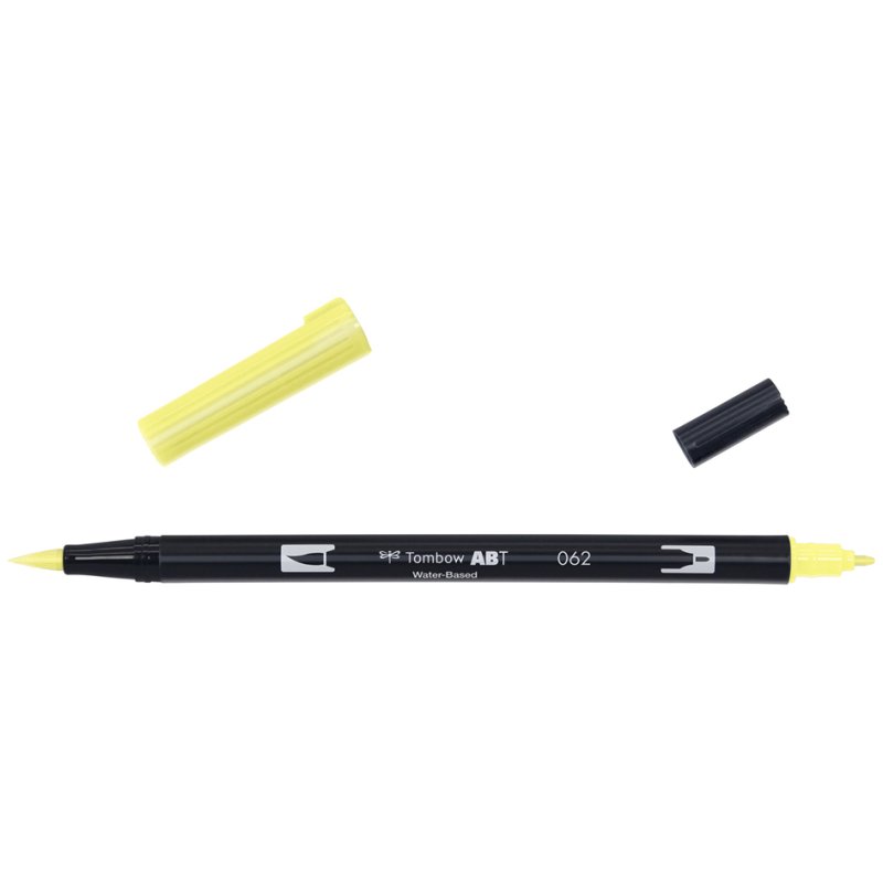 TOMBOW dubbele borstelpenmaarkers ABT, pastelkleuren, 6 stuks