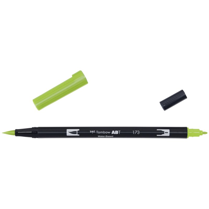 TOMBOW dubbele puntmarkers ABT DUAL BRUSH PEN, primaire kleuren, 18 stuks