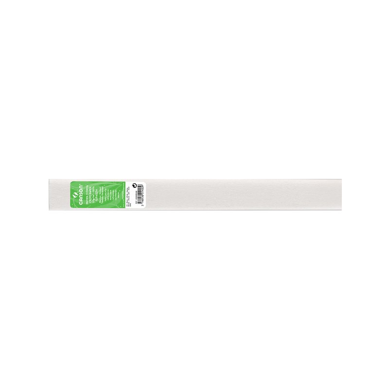 CANSON rouleau de papier crépon, blanc, 0,5 × 2,5 m, 32 g/m²