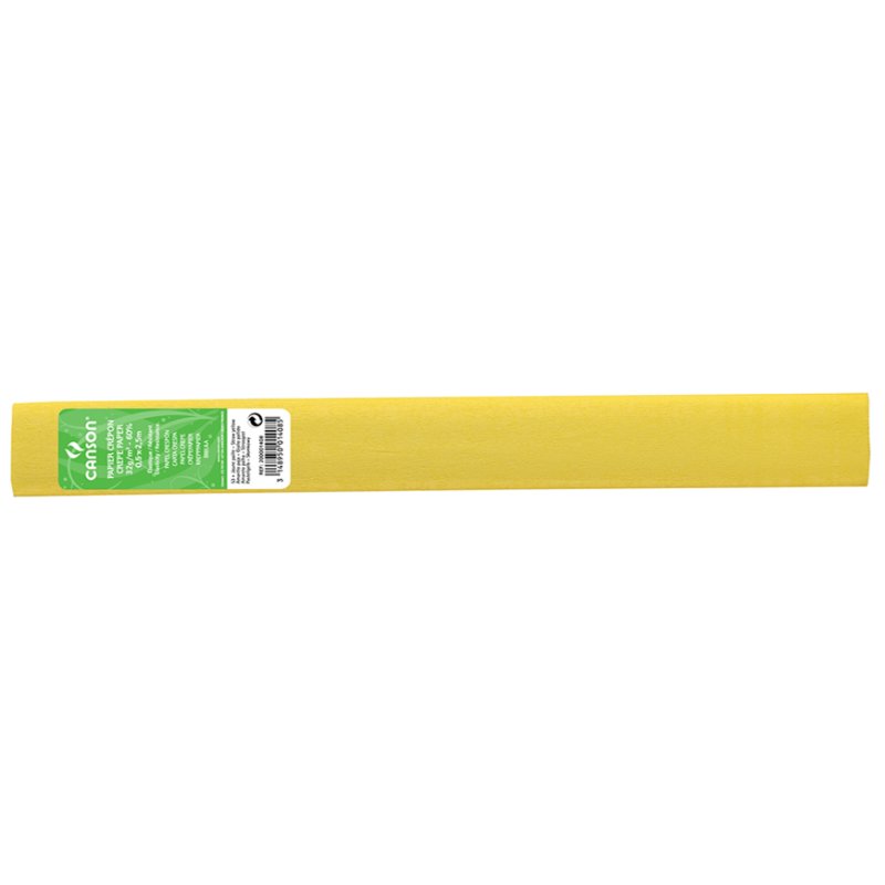 CANSON rouleau de papier crépon, blanc, 0,5 × 2,5 m, 32 g/m²