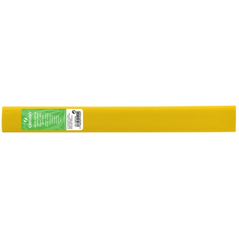 CANSON rouleau de papier crépon, blanc, 0,5 × 2,5 m, 32 g/m²