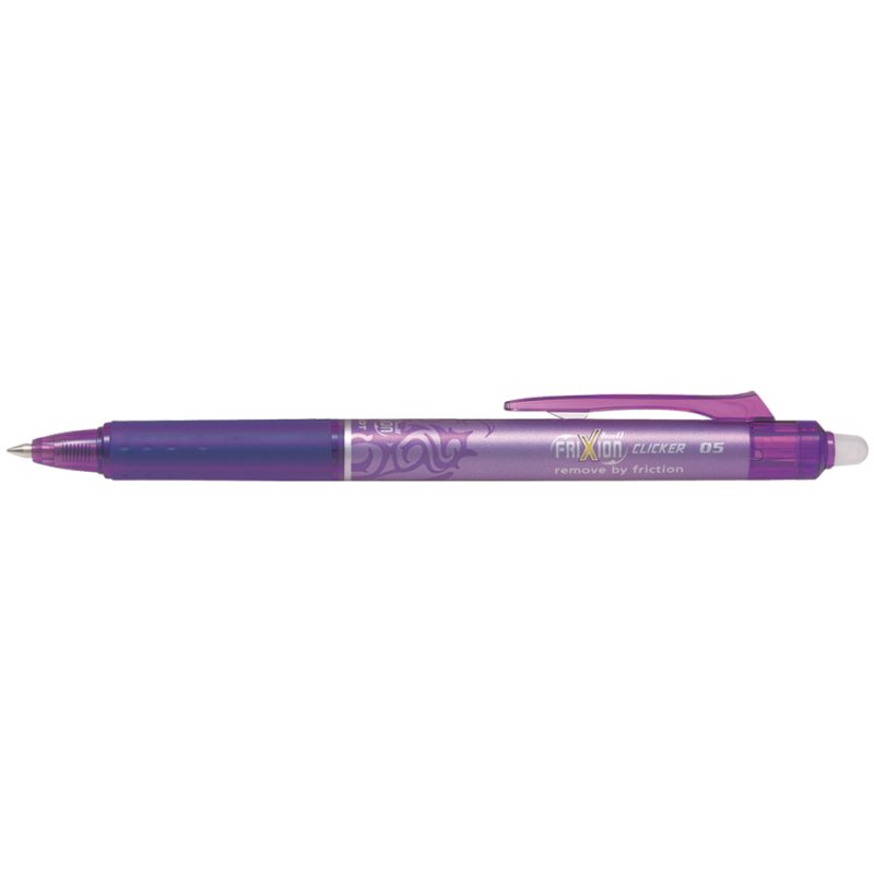 PILOT FriXion Ball Clicker rollerpen, 0,5 mm, lichtblauw