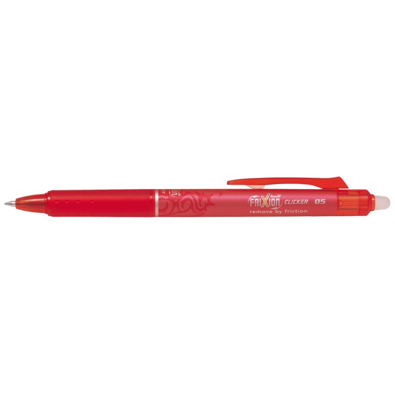 PILOT FriXion Ball Clicker rollerpen, 0,5 mm, lichtblauw