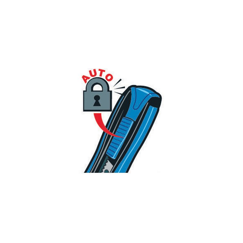 Maped Zenoa Sensitiv cutter, bleu, 18 mm