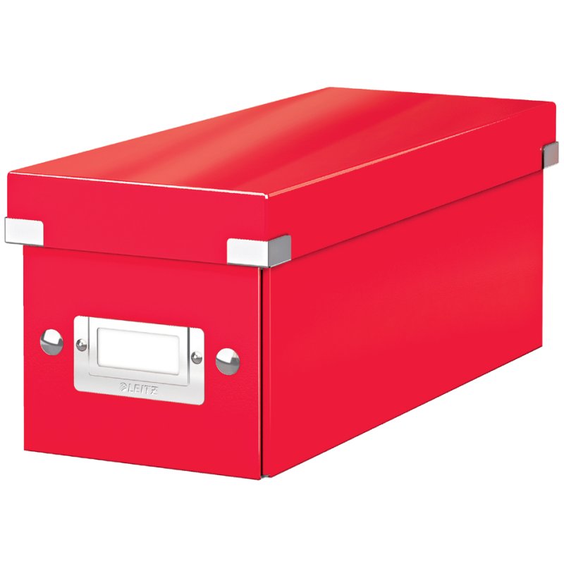 LEITZ CD-opbergbox Click & Store WOW, vert, empilable