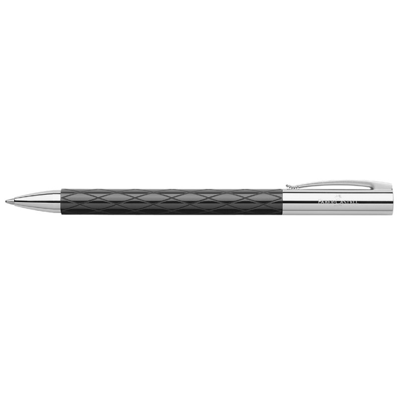Faber-Castell Ambition rollerball pen, precious resin, black, line width B