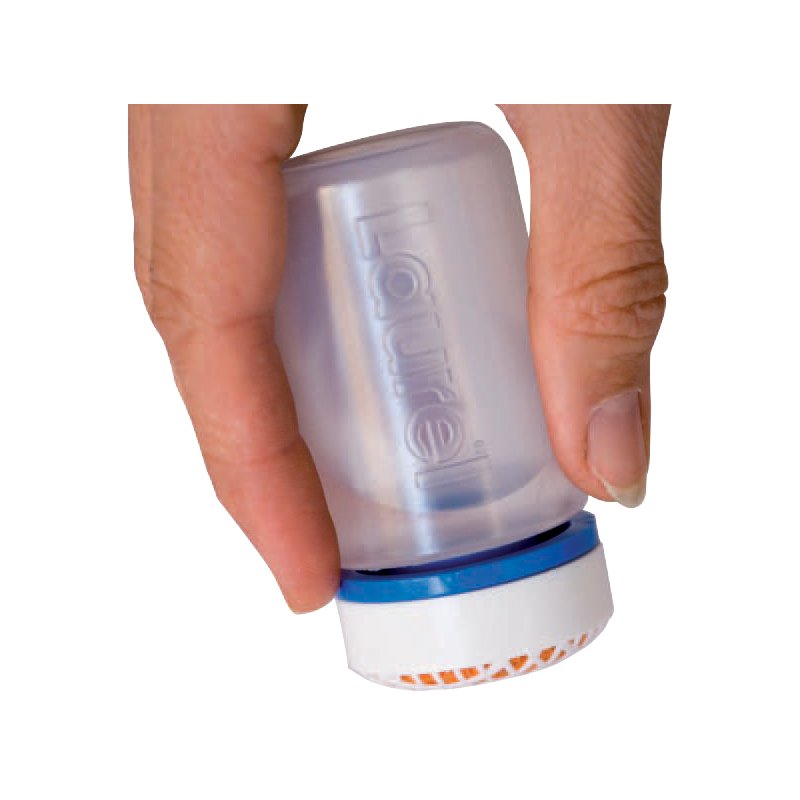 Laurel humidifier bottle with sponge, transparent, 60 ml, 38×80 mm