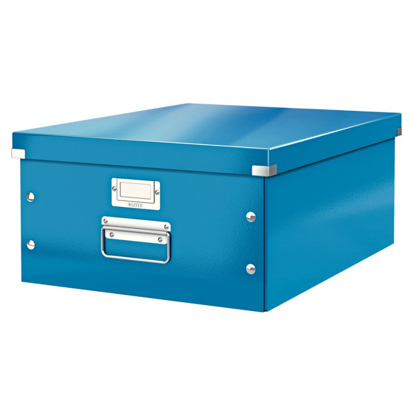 LEITZ boîte de rangement Click & Store WOW, A3, bleu, empilable