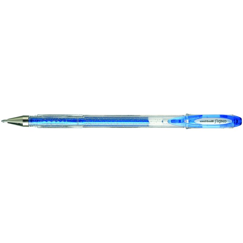 uni-ball gelbalpen SIGNO UM120SP, blauw, glitter, 0,65 mm