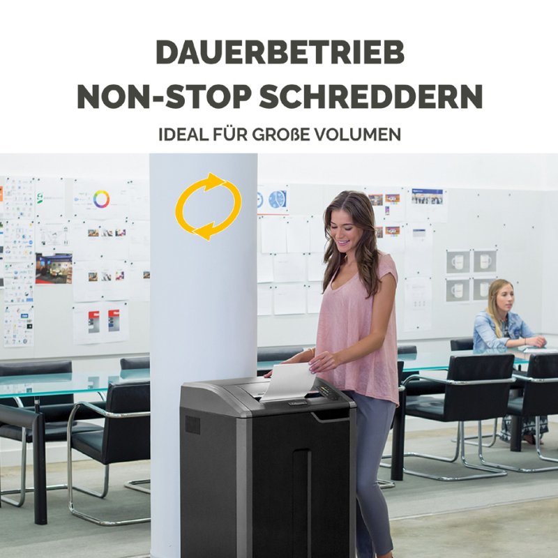 Fellowes papiervernietiger Powershred 485Ci, P-4 beveiliging, 30-32 vel, 142 liter