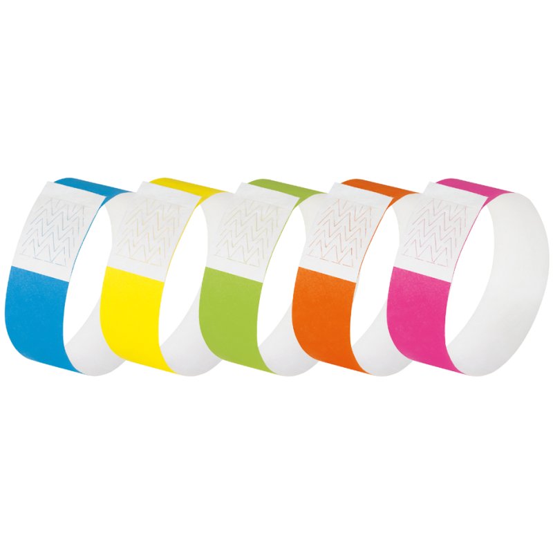 Sigel bracelets d'événement Super Soft, résistant aux déchirures, noir, 120 pièces