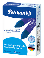 Pelikan wasmarkeerkrijtje 772, blauw, 11 mm diameter, 12 stuks