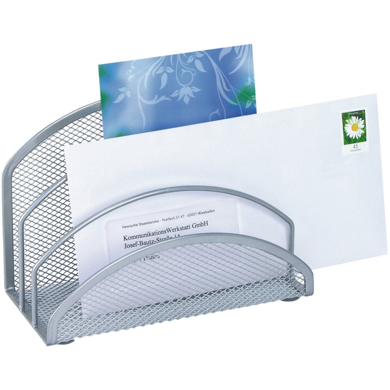 WEDO porte-documents Office, métal fil, noir, 3 compartiments