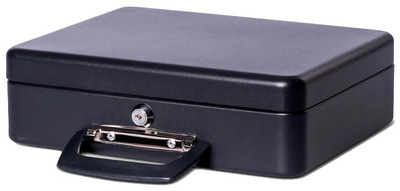 MAUL geldkassette met muntteller, zwart, 370×290×120 mm