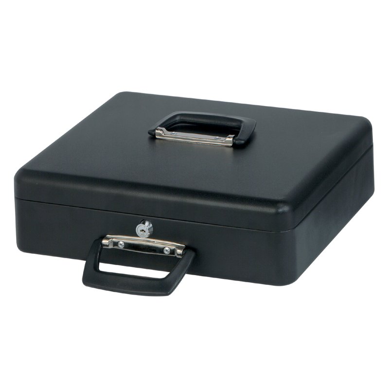 MAUL cassette de caisse avec compteur de monnaies, noir, 300×255×93 mm
