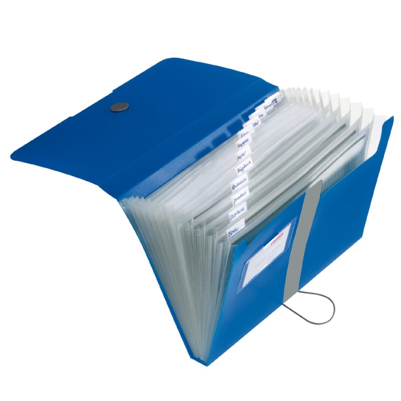 herlitz trieur easy orga to go, 12 compartiments, A4, noir