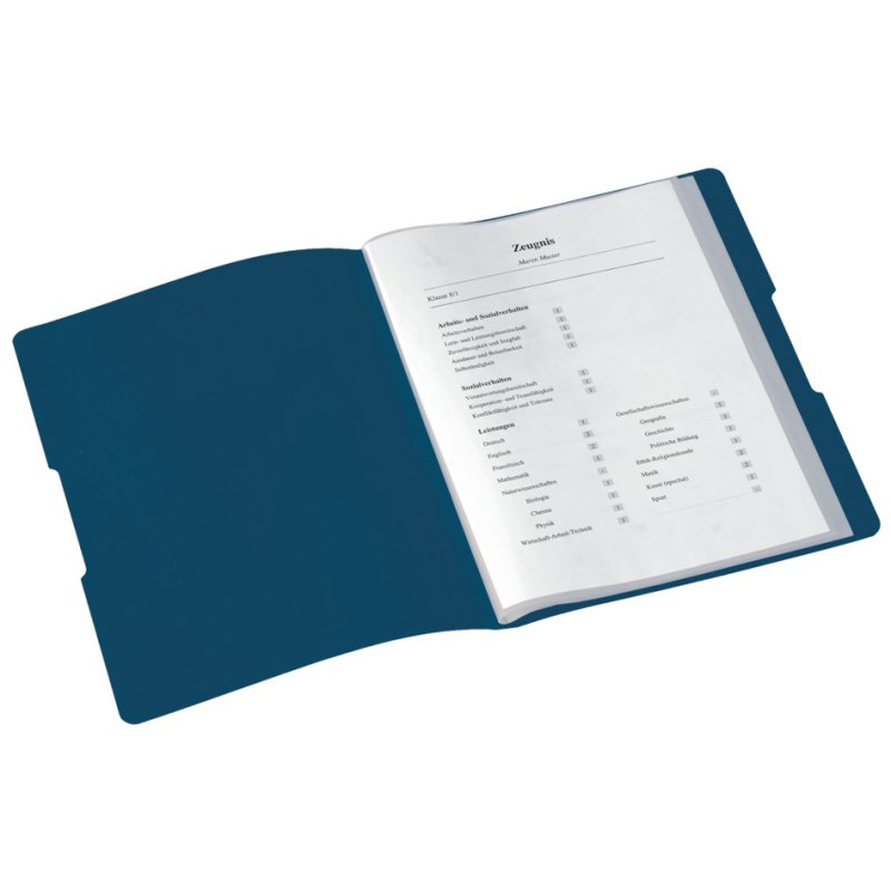 Herlitz display book Certificates, dark blue, A4, 20 sleeves
