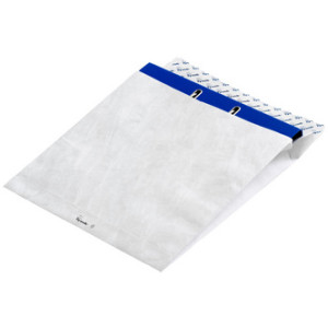 Tyvek ordner-vouwverzendtassen, zonder venster, 326×318 mm, 50 stuks
