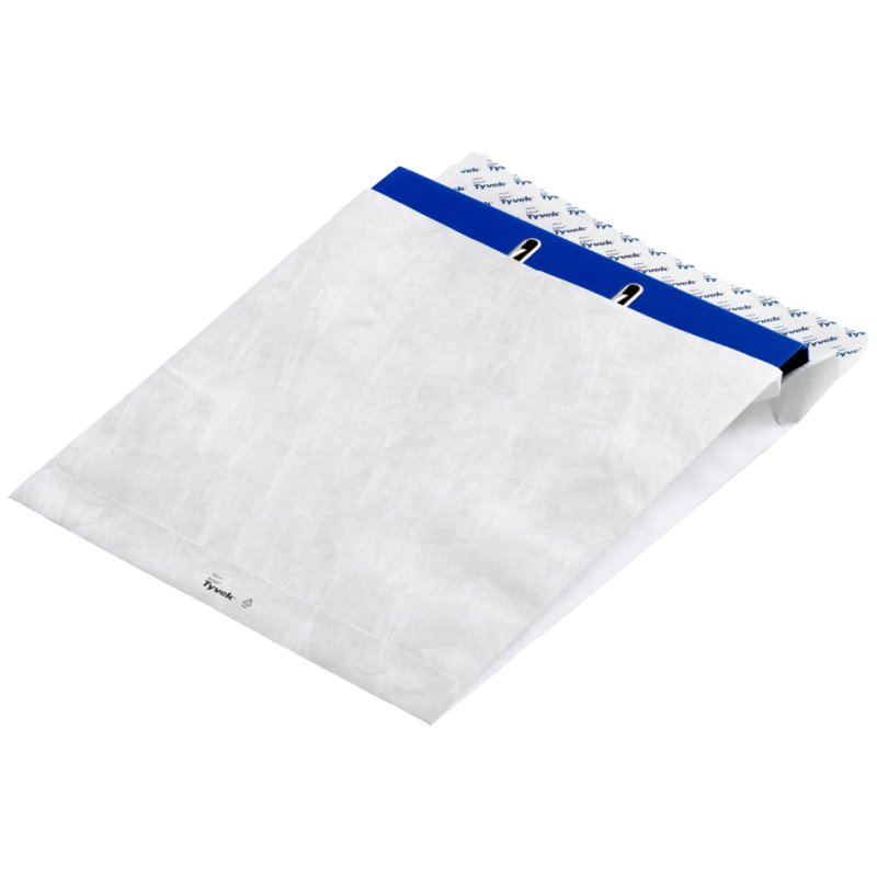 Tyvek ordner-vouwverzendtassen, zonder venster, 326×318 mm, 50 stuks