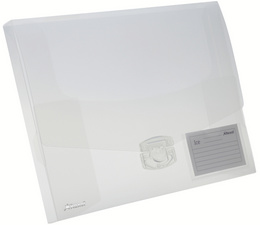 Rexel verzamelbox ICE A4, transparant, vulhoogte 25 mm, PP kunststof