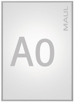 MAUL posterlijst standaard A1, 574 × 821 mm, zilver